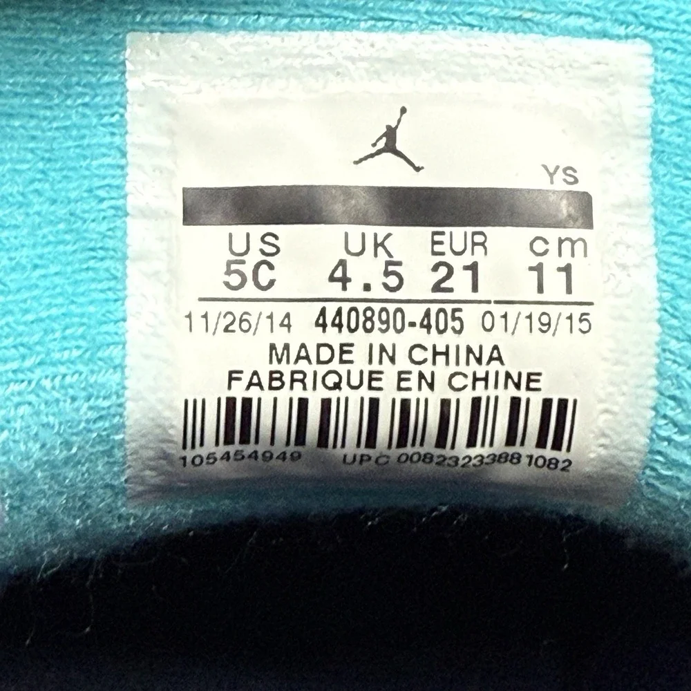 Nike Air Jordan 5 Retro Obsidian Blue 440890-405 Toddler Baby Size 5C